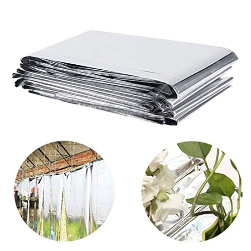 Winwinfly Garden Greenhouse Covering Foil Sheets, Highly Reflectiv...