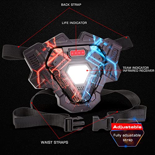 Winyea Tag Laser Tag, Lazer Tag Sets with Gun and Vest Set of 4, G...