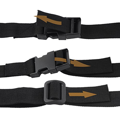 Luggage Strap, Wisdompro 2-Pack of Heavy Duty Straps - Utility Str...