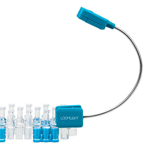 WITHit Clip On Loom Light – Blue – LED Light Specifically Designed...