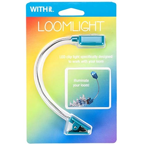 WITHit Clip On Loom Light – Blue – LED Light Specifically Designed...