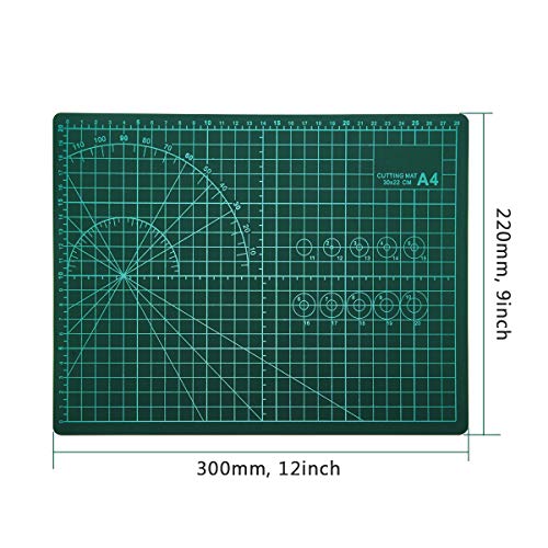 WIWAPLEX PVC Cutting Mat, Professional Self Healing Cutting Mat, D...