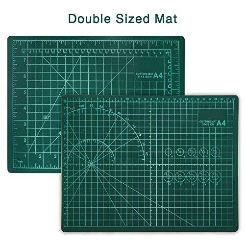 WIWAPLEX PVC Cutting Mat, Professional Self Healing Cutting Mat, D...