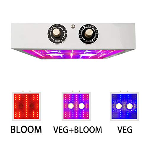 WJFXG 2COB LED Grow Light for Indoor Plant 1500W, Powerful Heat Di...
