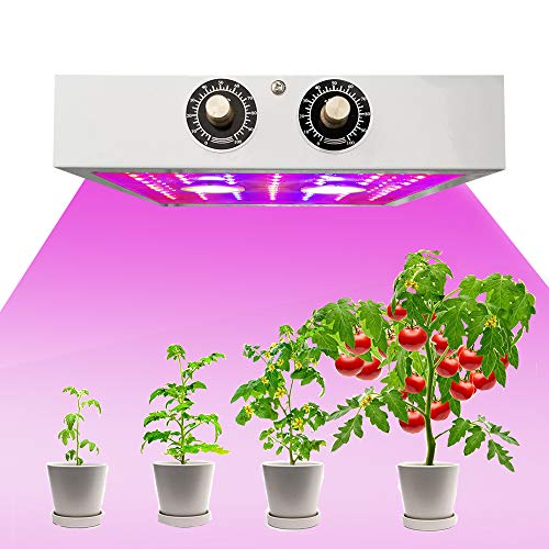 WJFXG 2COB LED Grow Light for Indoor Plant 1500W, Powerful Heat Di...