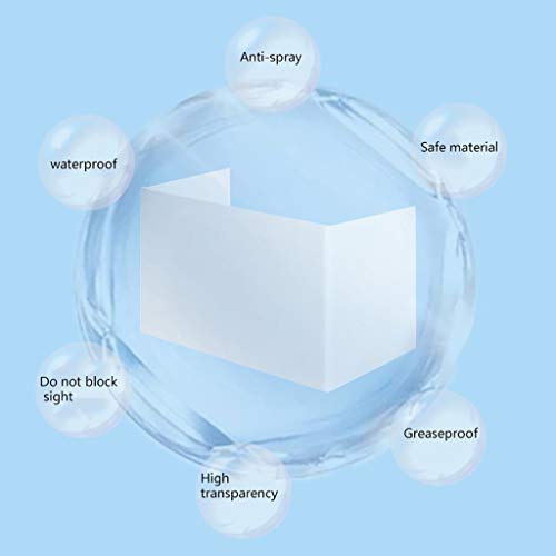 WLDD Anti-Spray Isolation Board Splash-Proof Environmental Protect...