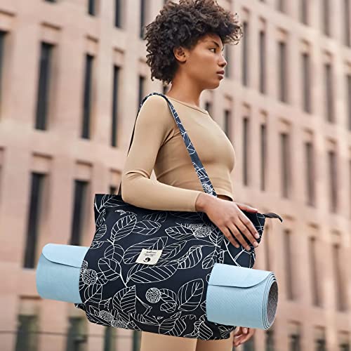 WLLWOO WLLWOO Yoga Bags for Women with Yoga Mats Bags Carrier Carr...