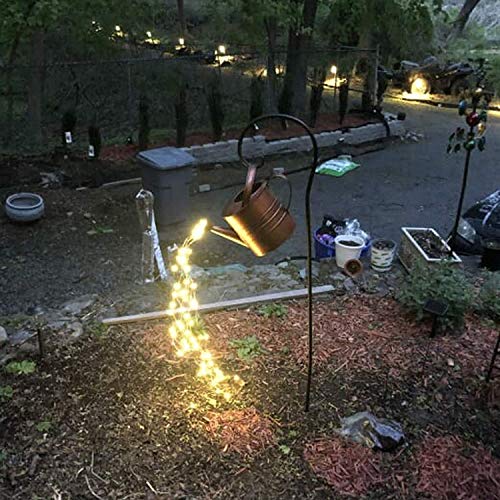 Watering Can Led Waterfall Shape Twinkle Fairy Lights, Watering Ca...