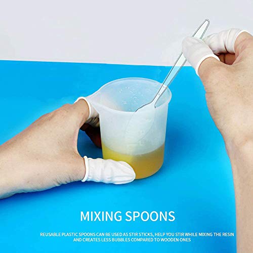 Silicone Cups, Resin molds silicone Mixing Cups, Resin Cups with T...
