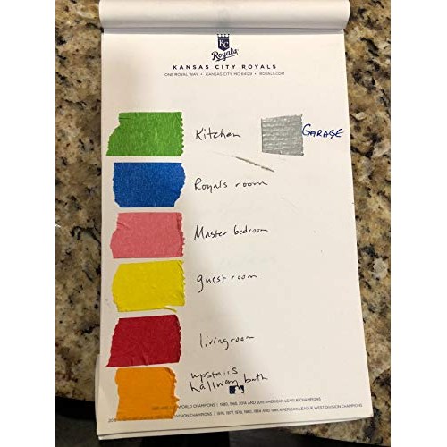 WOD MTC5 Colored Masking Tape, White, 1/4 inch x 60 yds. Colorful ...