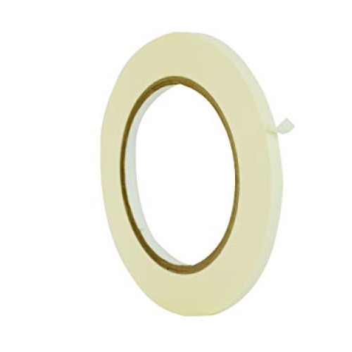 WOD MTC5 Colored Masking Tape, White, 1/4 inch x 60 yds. Colorful ...