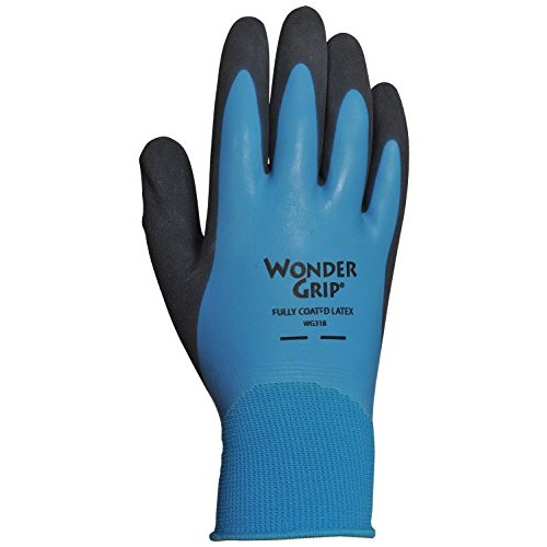 Wonder Grip WG318XL Liquid-Proof Double-Coated/Dipped Natural Late...