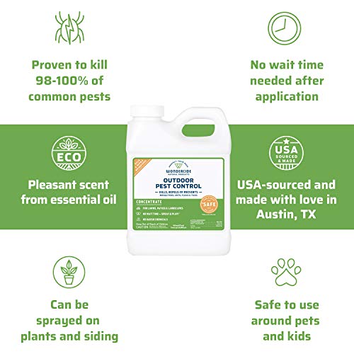 Wondercide EcoTreat - Natural Outdoor Pest Control Concentrate - 1...