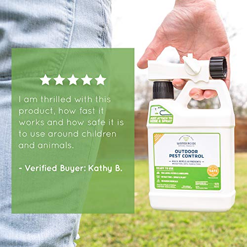 Wondercide EcoTreat Natural Ready-to-Use Outdoor Pest Control Spra...
