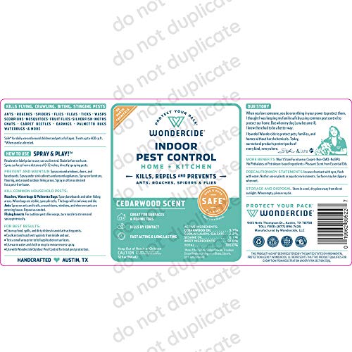 Wondercide Natural Products - Indoor Pest Control Spray for Home a...