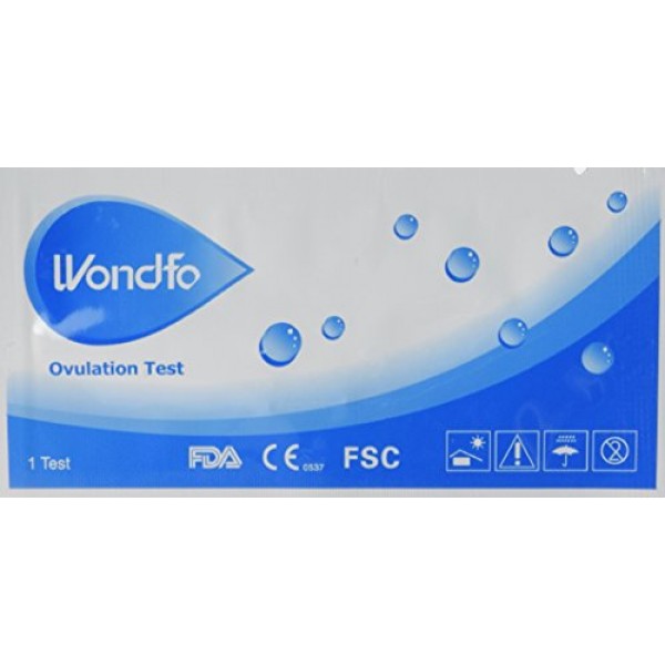 Wondfo One Step Ovulation LH Test Strips, 50-Count