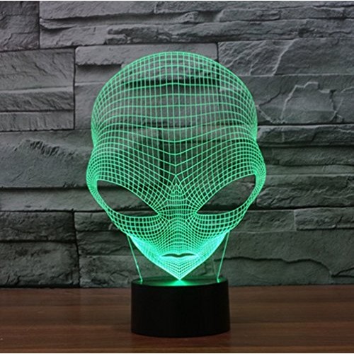 WONFAST 3D Lamp USB Power 7 Colors Amazing Optical Illusion 3D Gro...
