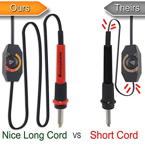 Wood Burning Kit | Fully Adjustable Temperature | 27 Tips with Cut...