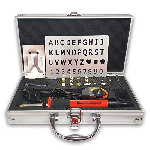 Wood Burning Kit | Fully Adjustable Temperature | 27 Tips with Cut...