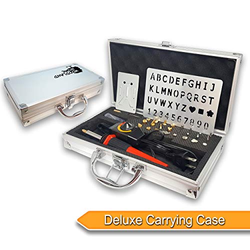 Wood Burning Kit | Fully Adjustable Temperature | 27 Tips with Cut...
