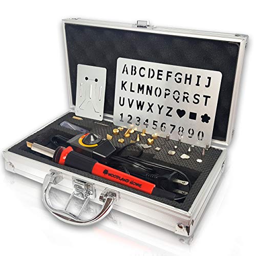 Wood Burning Kit | Fully Adjustable Temperature | 27 Tips with Cut...