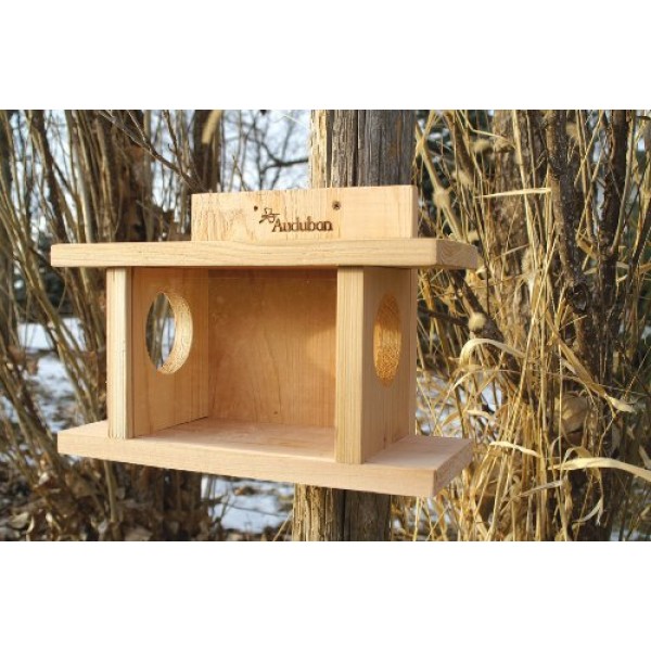 Woodlink NASQBOX2 Audubon Squirrel Munch House Feeder