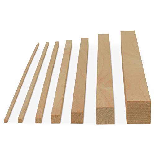 1/8 x 12 Wooden Square Dowel Rods, Bag of 25 -, Crafts,Woodworki...