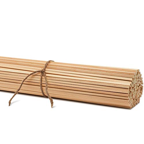 3/16 x 12 Wooden Square Dowel Rods, Bag of 25 -, Crafts,Woodwork...