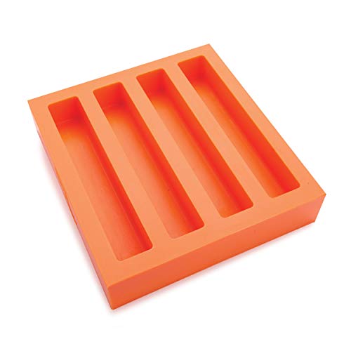 WoodRiver Silicone Oversized Pen Blank Casting Mold - Quad Cavity ...