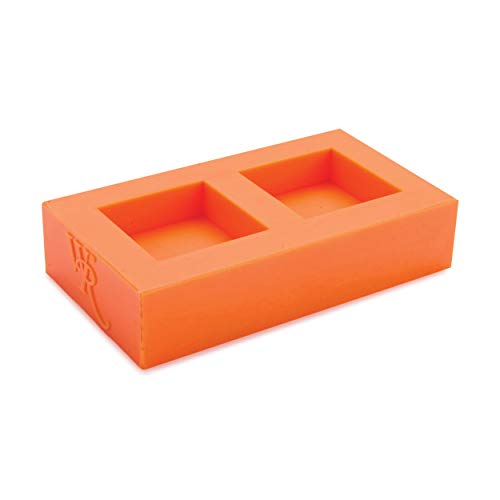 WoodRiver Silicone Ring Blank Mold - Dual Cavity - 1/2 x 1-1/2 x...