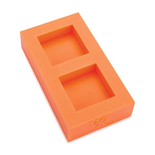 WoodRiver Silicone Ring Blank Mold - Dual Cavity - 1/2 x 1-1/2 x...