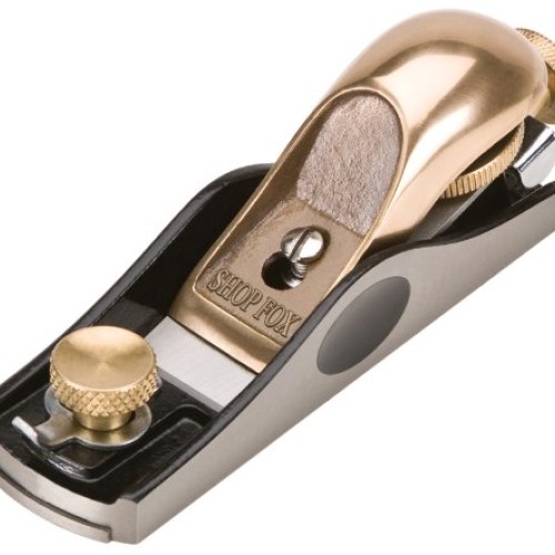 Woodstock D3831 Adjustable Block Plane, 1-3/8-Inch Blade