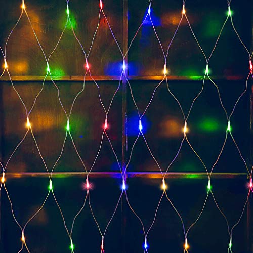 woohaha LED Net Mesh Fairy String Decorative Lights 192 LEDs 9.8ft...