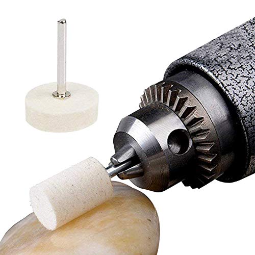 Woohome 200 PCS Polishing Bits Kit 3 Style Polishing Buffing Wheel...