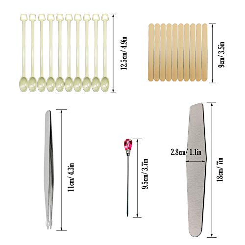 Woohome 66 PCS Epoxy Resin Tools Kit, Silicone Mold Tool Included ...