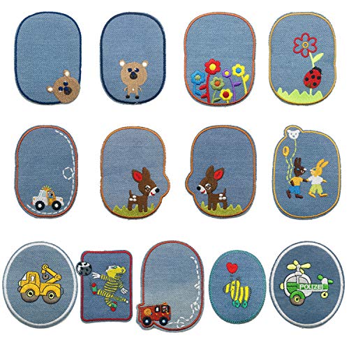 Woohome Patch Embroidered Iron on Applique Patch for Craft, Sewing...