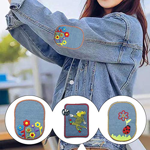 Woohome Patch Embroidered Iron on Applique Patch for Craft, Sewing...