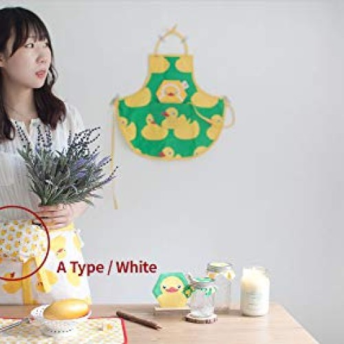 Fabric | Yellow Duck Pattern 100% Cotton Fabric 35.4 Wide by Yard...