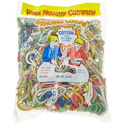 Wool Novelty Cotton Weaving Loops 16oz-Assorted