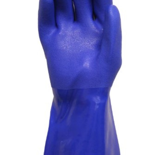 Working Hands PVC Coated Heavy Duty Rubber Gloves for Handling Che...