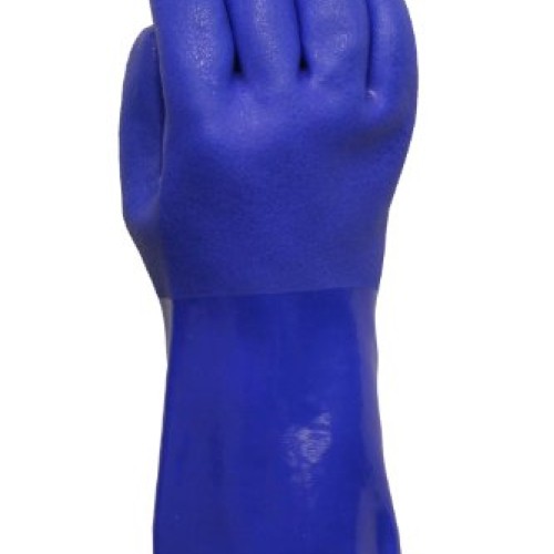 Working Hands PVC Coated Heavy Duty Rubber Gloves for Handling Che...