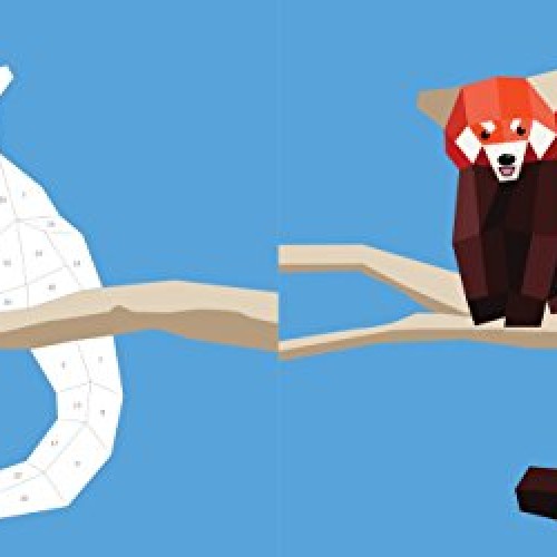 Paint by Sticker Kids: Zoo Animals: Create 10 Pictures One Sticker...