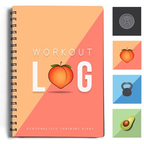 Workout Log Gym - 6 x 8 Inches - Gym, Fitness, and Training Diary ...