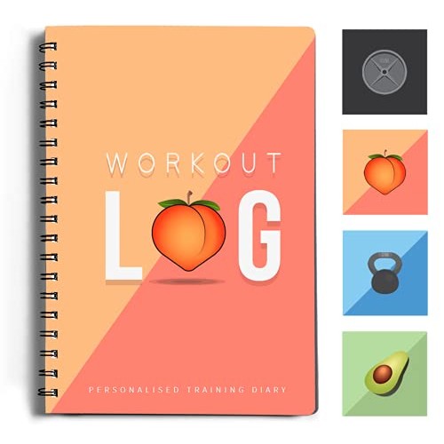 Workout Log Gym - 6 x 8 Inches - Gym, Fitness, and Training Diary ...