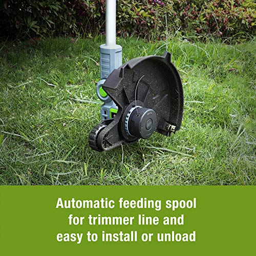 WORKPRO 20V Cordless String Trimmer/Edger, 12-inch, with 2Ah Lithi...