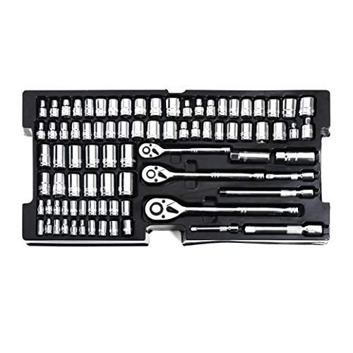 WORKPRO 408-Piece Mechanics Tool Set with 3-Drawer Heavy Duty Meta...