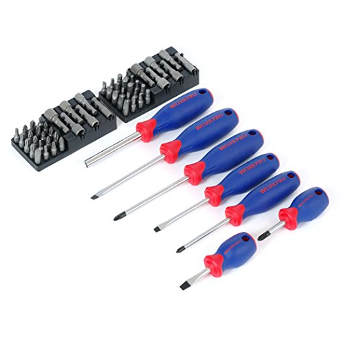 WORKPRO 408-Piece Mechanics Tool Set with 3-Drawer Heavy Duty Meta...