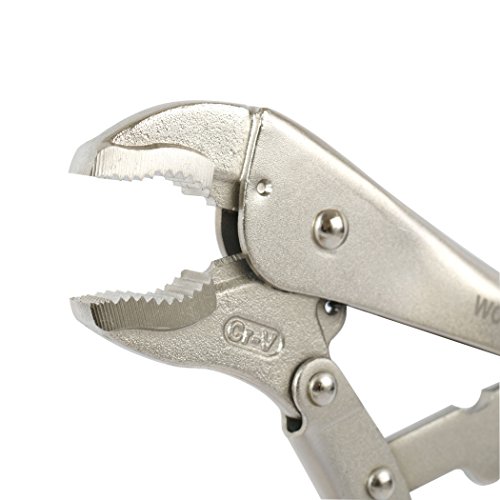 WORKPRO 5-Piece Locking Pliers Set5/7/10 inch Curved Jaw Pliers,6...