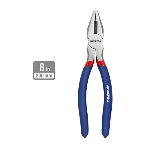 WORKPRO 6-Piece Pliers & Wrench Set 10 Water Pump Pliers, 10 Sl...