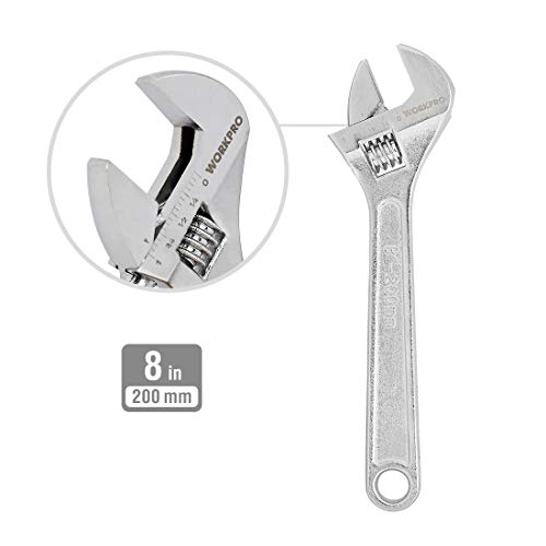 WORKPRO 6-Piece Pliers & Wrench Set 10 Water Pump Pliers, 10 Sl...